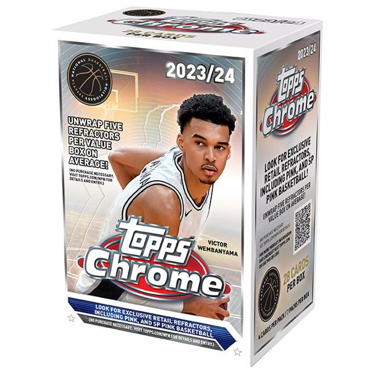 2023-24 Topps Chrome NBA Basketball Value Box - SEALED