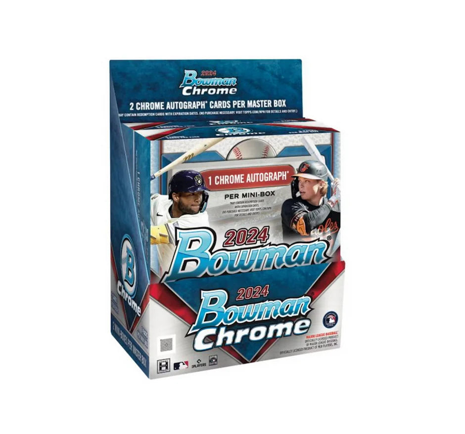2024 Bowman Chrome Baseball Hobby Box - SEALED