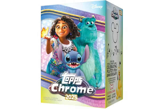2025 Topps Chrome Disney Value Box