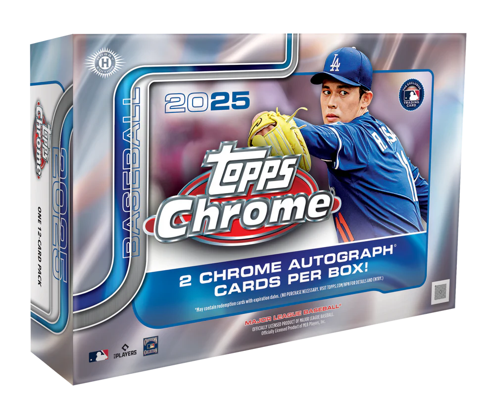 2025 Topps Chrome Baseball Breaker's Delight Box
