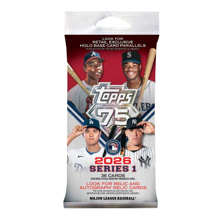 2026 Topps Series 1 Baseball Fat Pack