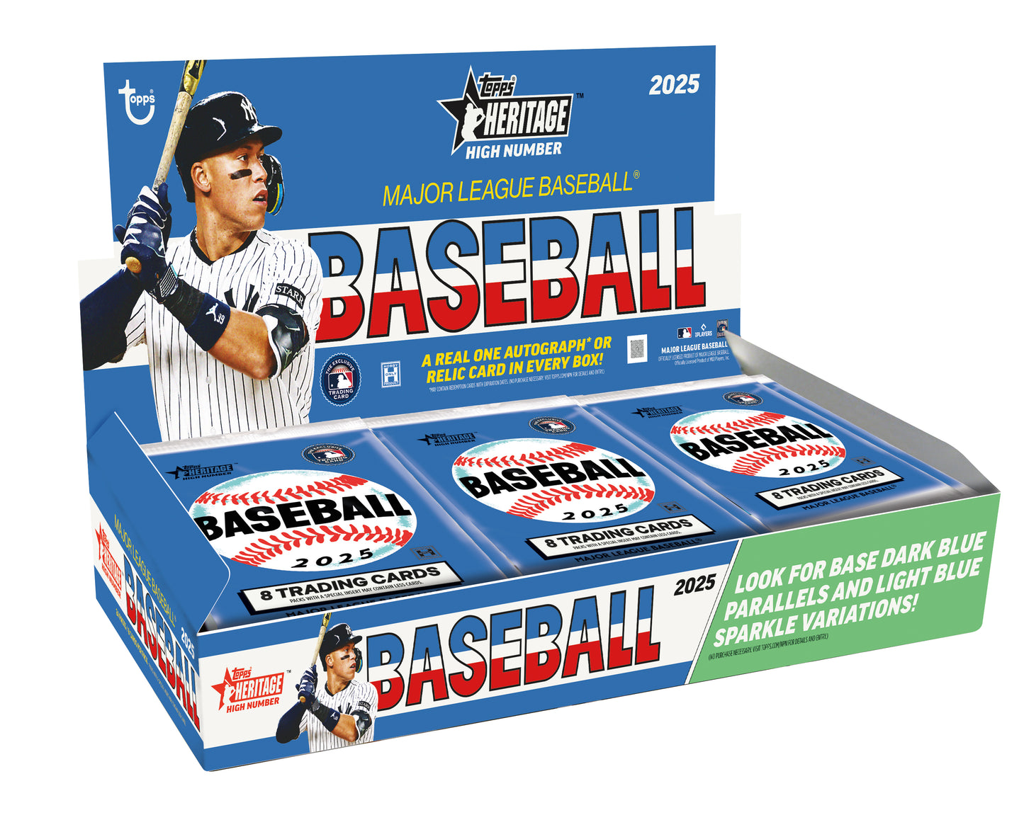 2025 Topps Heritage High Number Baseball Hobby Box