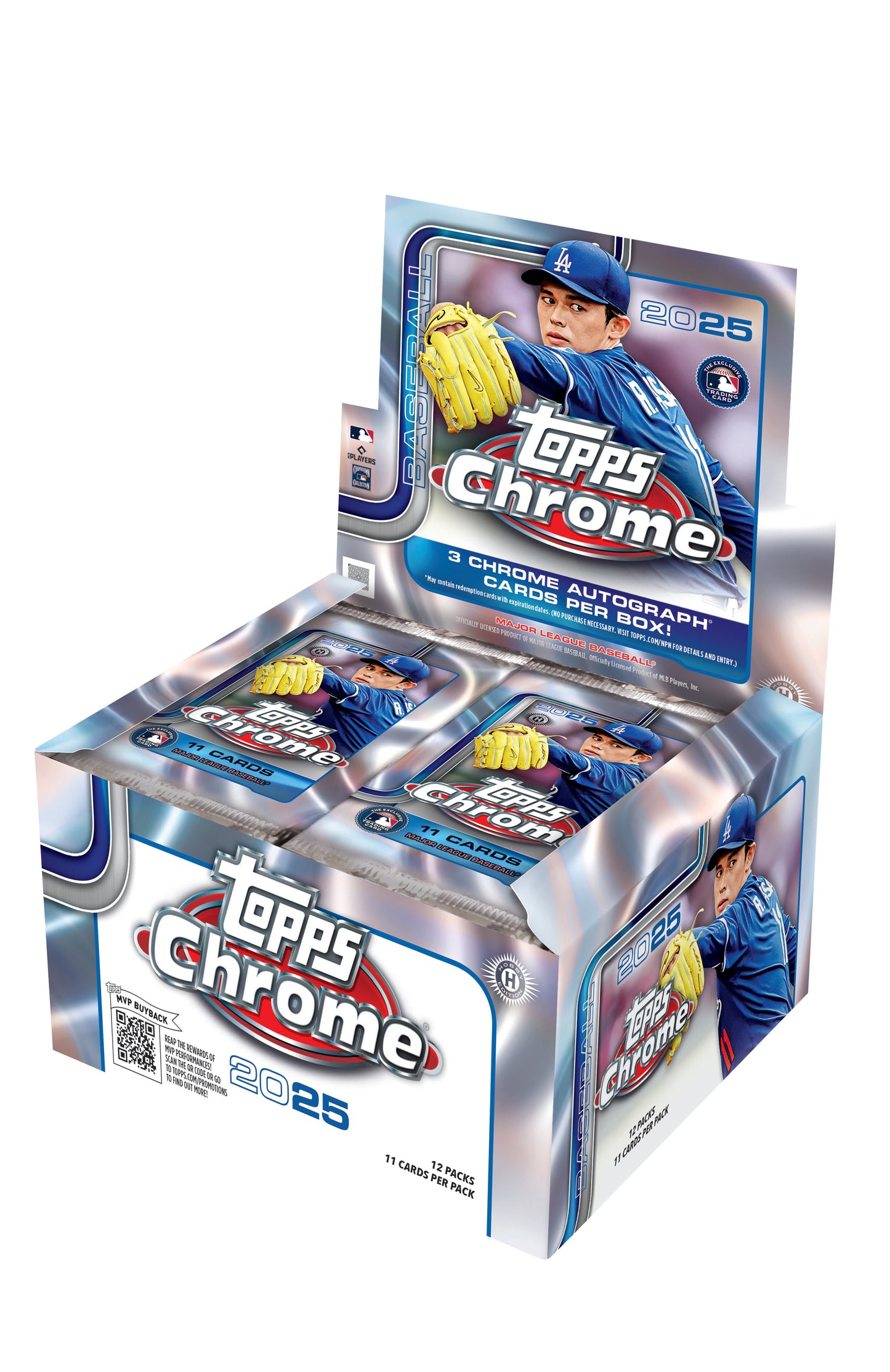 2025 Topps Chrome Baseball Hobby Jumbo Box