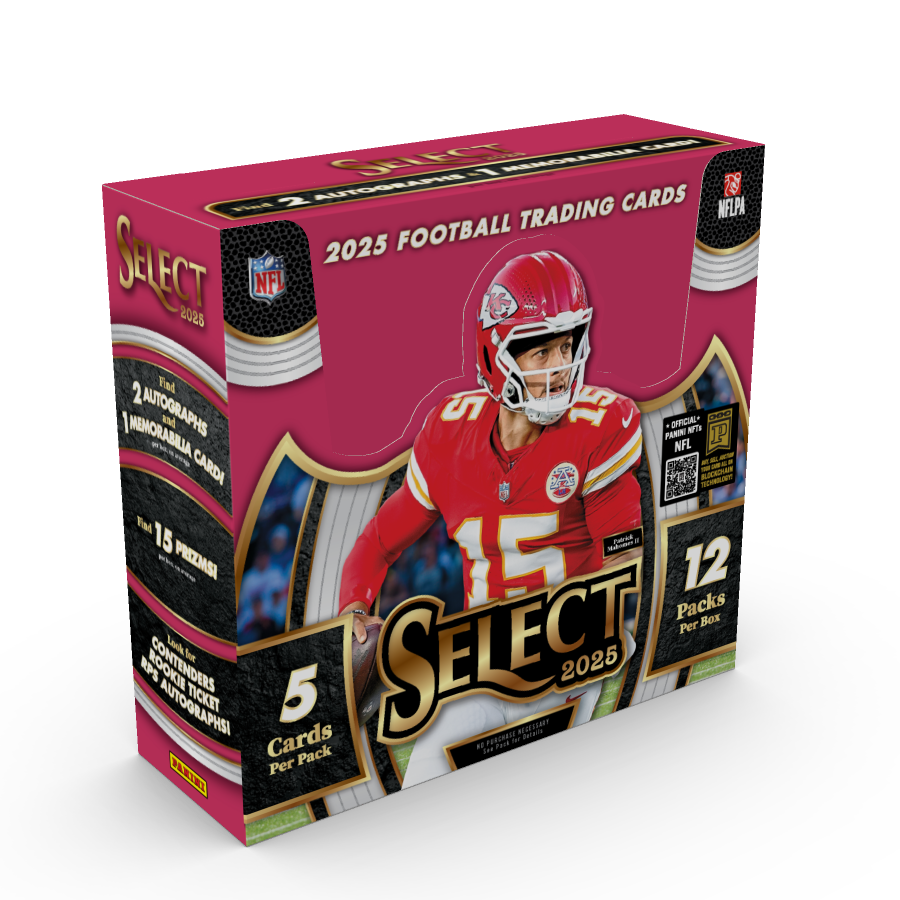 2025 Panini Select NFL Trading Card Box (Hobby)