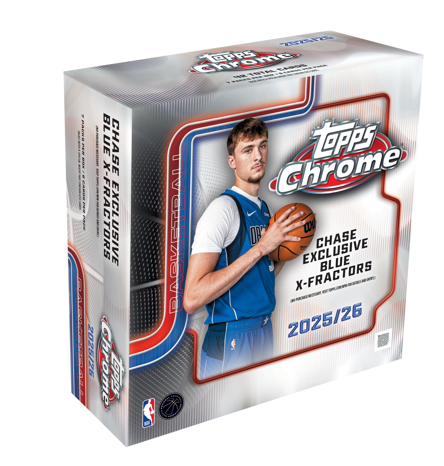 2025-26 Topps Chrome® Basketball - Mega Box