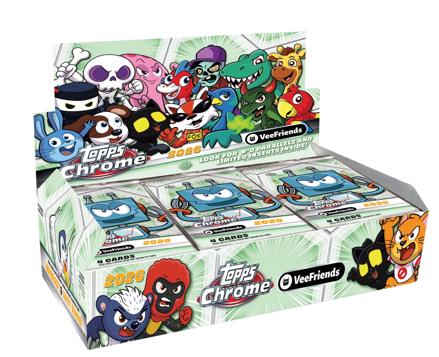 2026 Topps Chrome Veefriends - Hobby Box