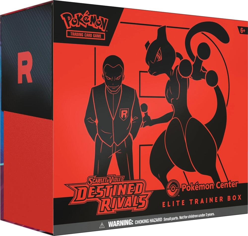 Destined Rivals Pokemon Center Elite Trainer Box (Exclusive) - SV10: Destined Rivals (DRI)