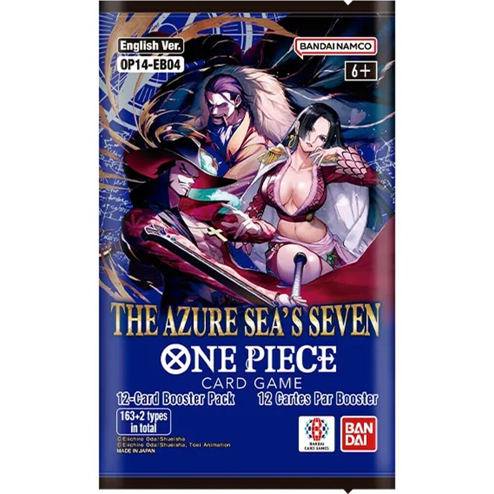 The Azure Sea's Seven Sleeved Booster Pack - The Azure Sea's Seven (OP14)