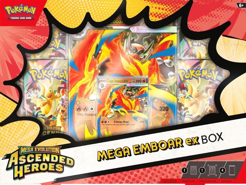 Ascended Heroes Mega ex Box - ME: Ascended Heroes (ASC)