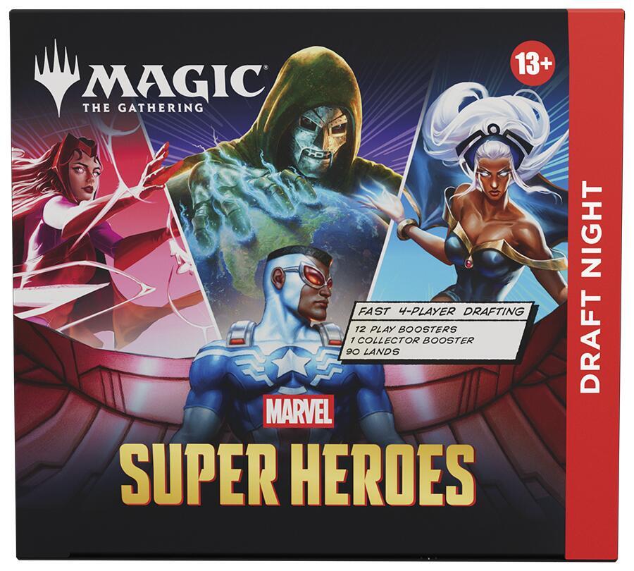 Magic The Gathering MTG Marvel Super Heroes - Draft Night - Marvel Super Heroes (MSH)