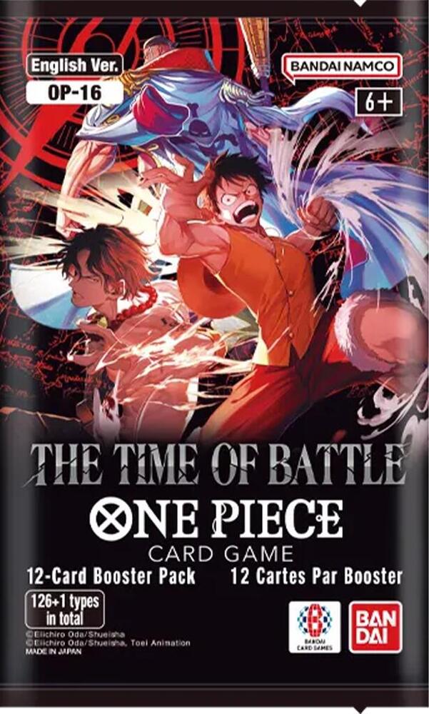 One Piece The Time of Battle Sleeved Booster Pack - The Time of Battle (OP16)