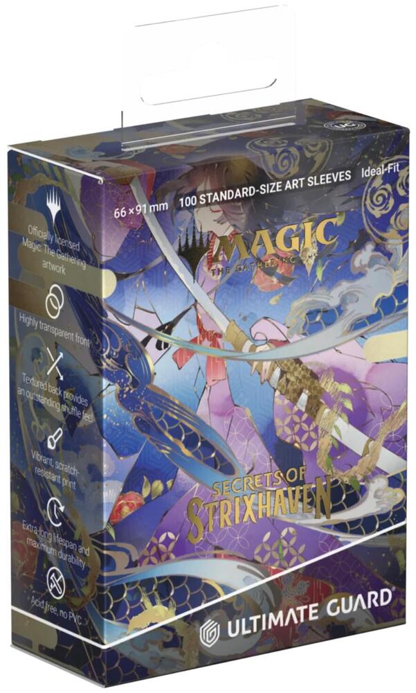 Magic: The Gathering: Secrets of Strixhaven Art Sleeves - Force of Will (JPN) (100-Pack) - Ultimate Guard Card Sleeves
