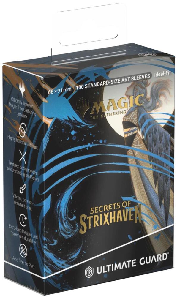 Magic: The Gathering: Secrets of Strixhaven Art Sleeves - Force of Will (100-Pack) - Ultimate Guard Card Sleeves