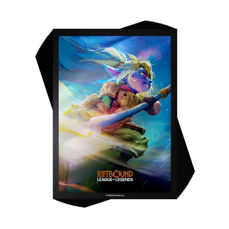 Riftbound: League of Legends Sleeves - Poppy, Keeper of the Hammer - Riftbound: League of Legends Card Sleeves