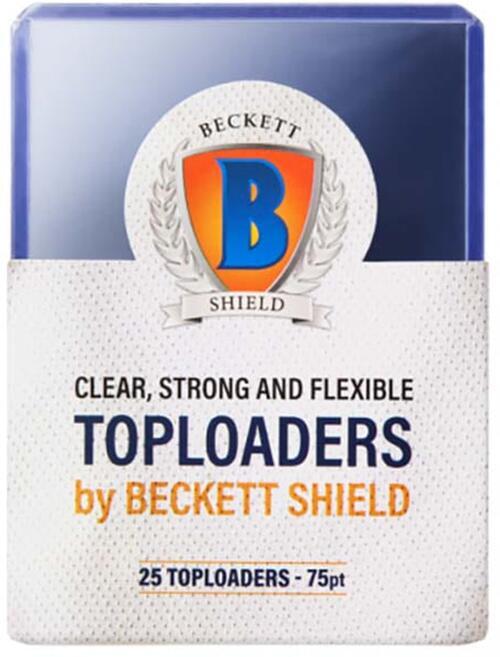 Beckett Shield Supplies - Toploader 75 pt