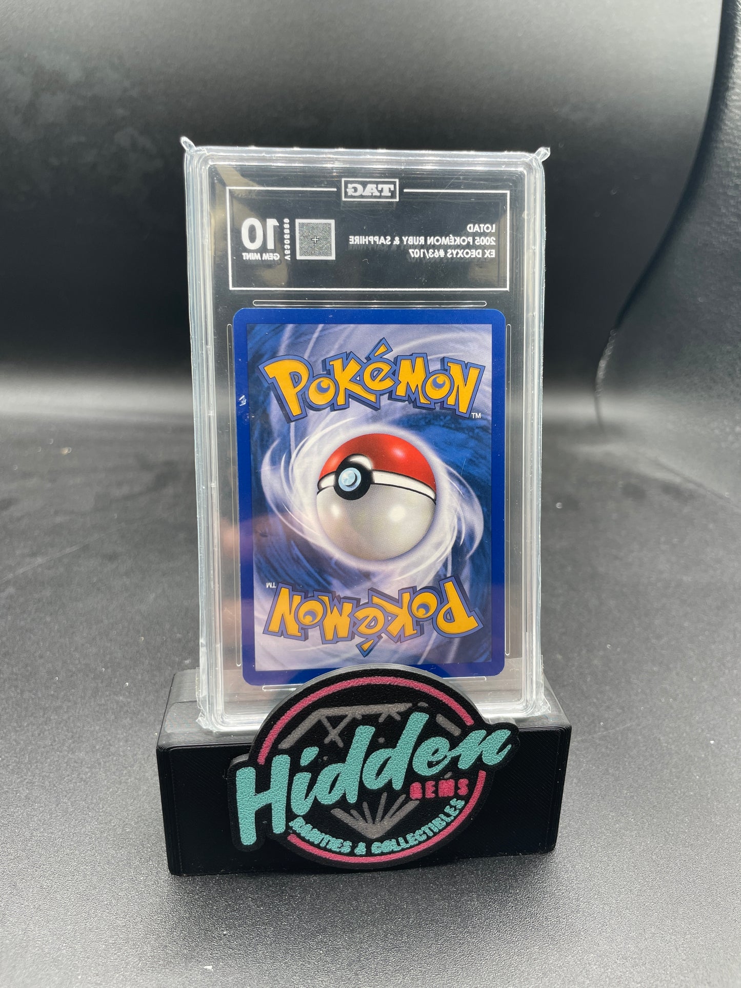 2005 POKÉMON RUBY & SAPPHIRE LOTAD #63 EX DEOXYS TAG 10