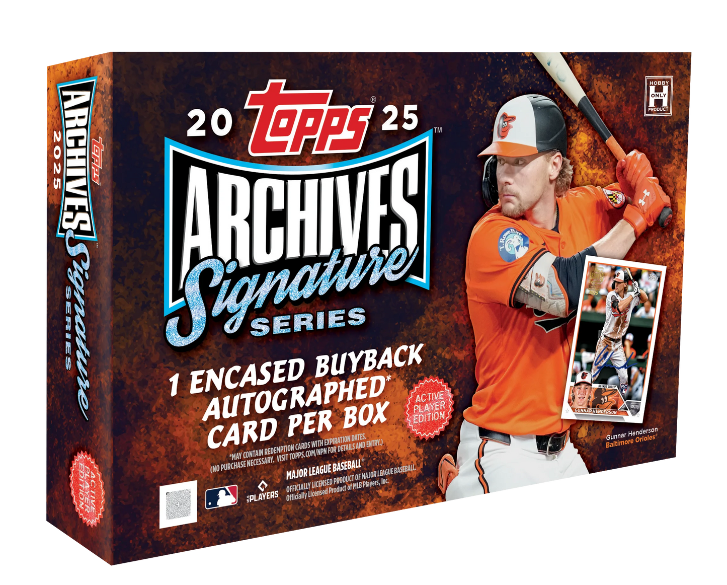 2025 Topps Archives Signature Series Hobby Box - Active Player Edition