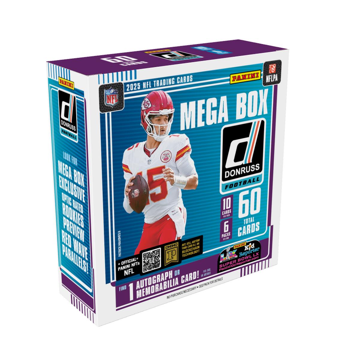 2025 Panini Donruss NFL Football Mega Box