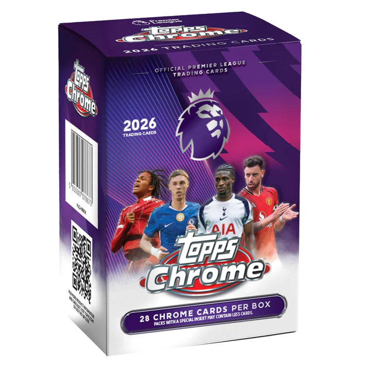 2026 Topps Chrome Premier League Value Box