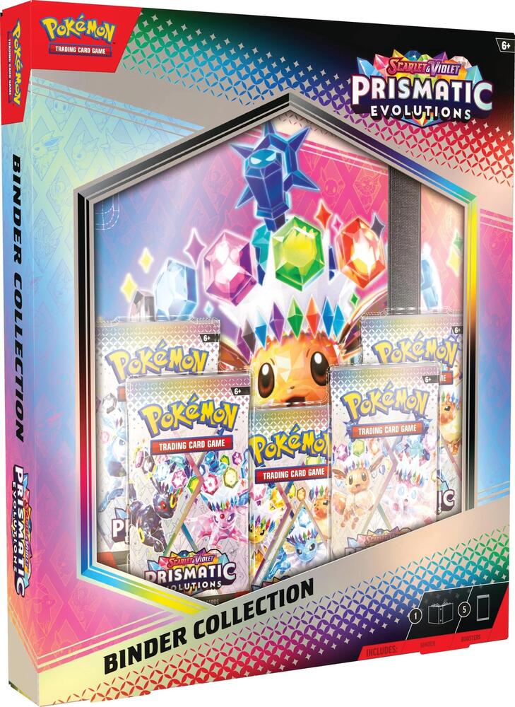 The Pokémon TCG: Scarlet & Violet—Prismatic Evolutions Binder Collection
