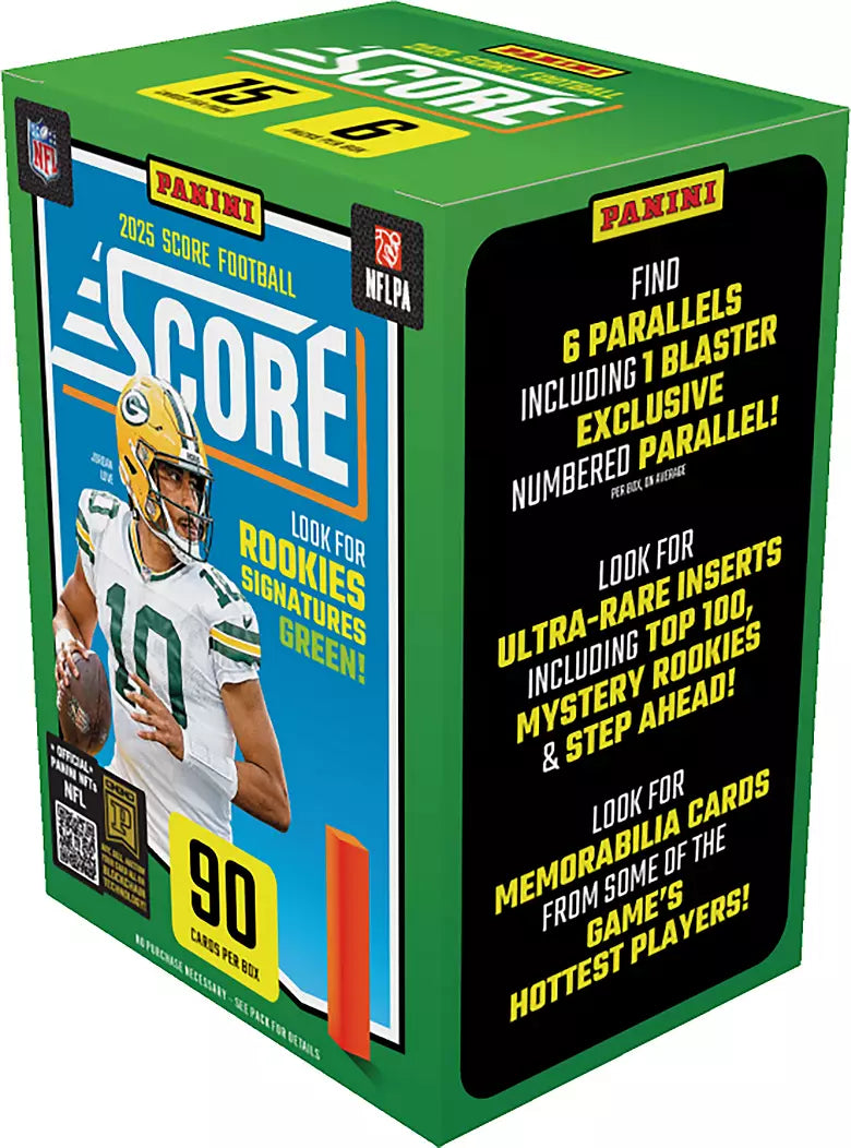 2025 Panini Score Football 6-Pack Blaster Box