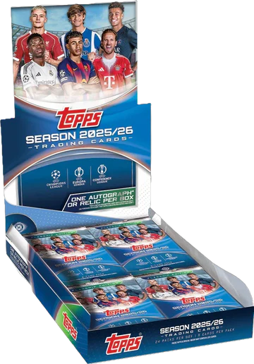 2025-26 Topps UEFA Club Competitions Hobby Box