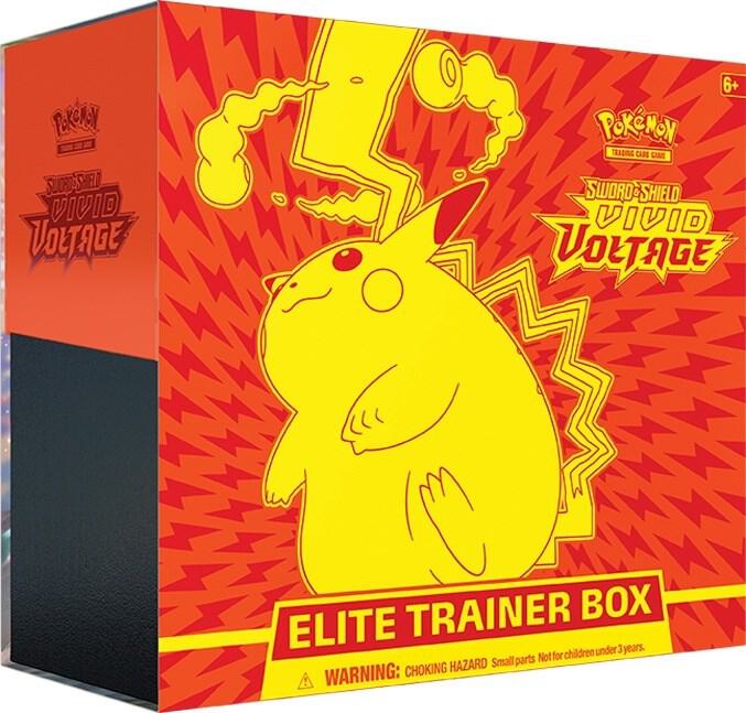 Pokemon Vivid Voltage Elite Trainer Box - SWSH04: Vivid Voltage (SWSH04)