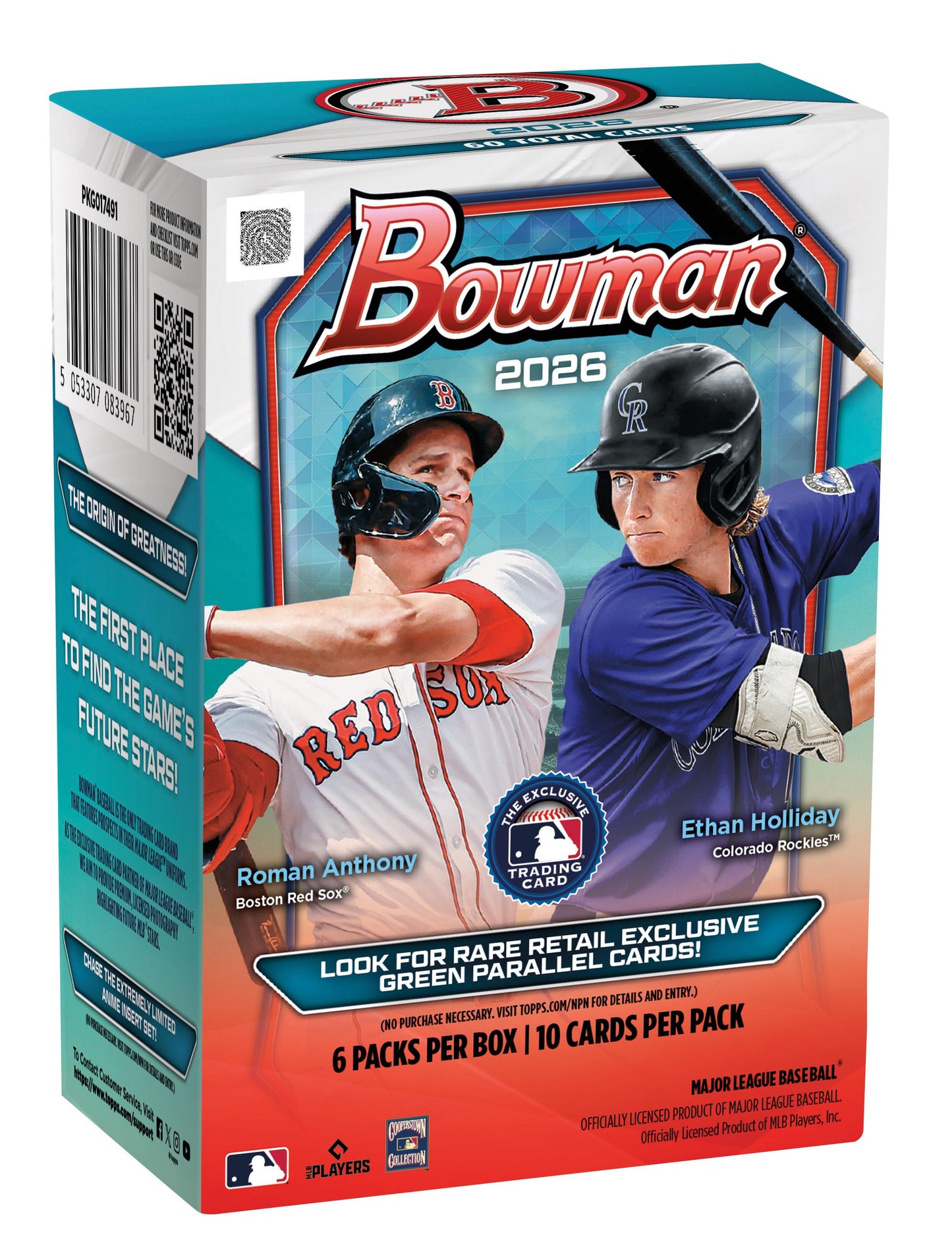 2026 Bowman Baseball Factory Sealed Value Box