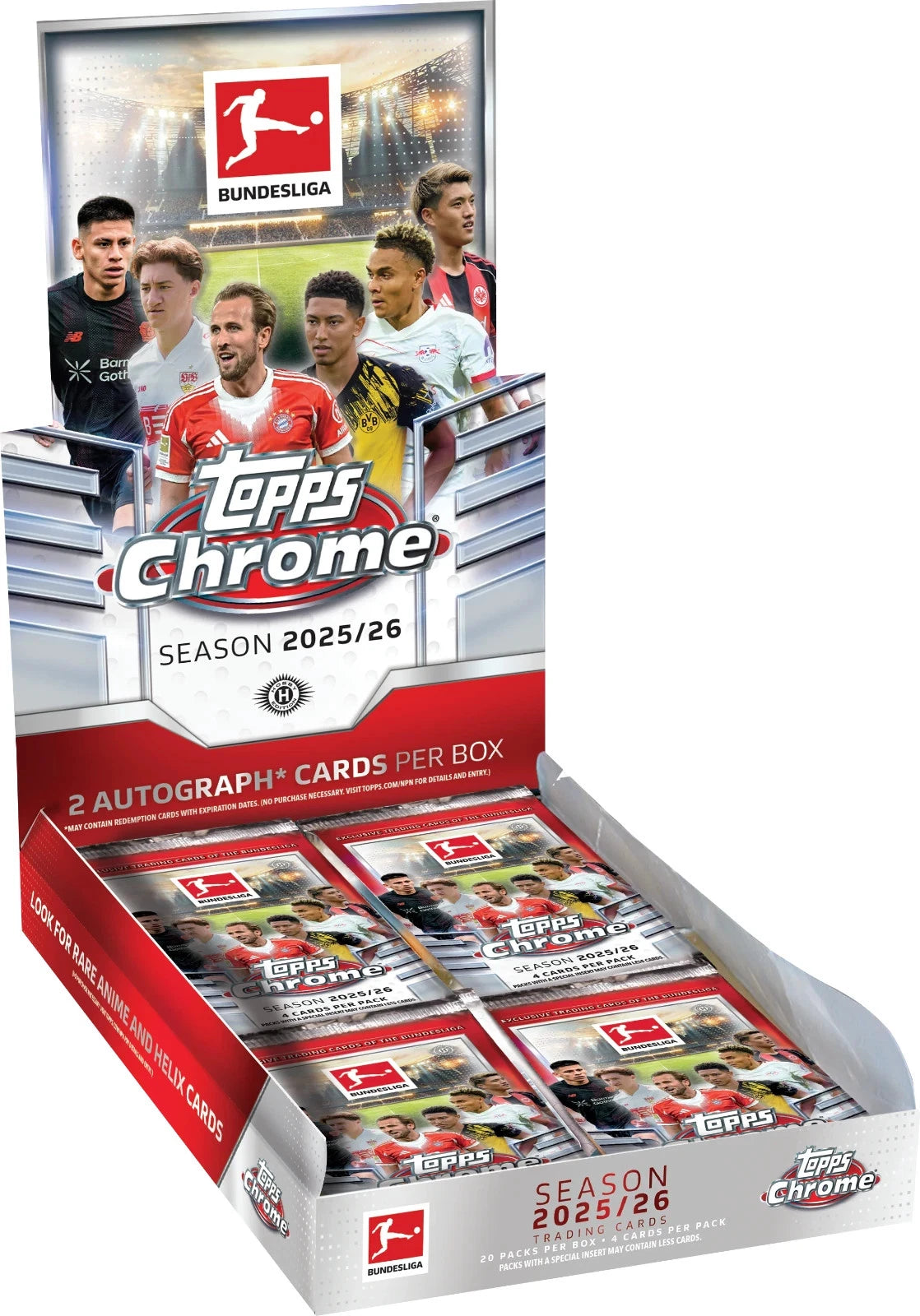 2025-26 Topps Chrome Bundesliga Hobby Box