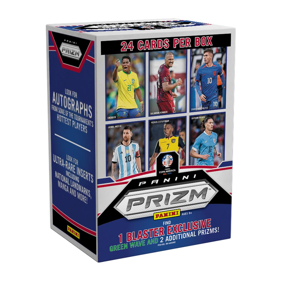 Panini 2023-24 Prizm Copa America Soccer Trading Cards Blaster Box