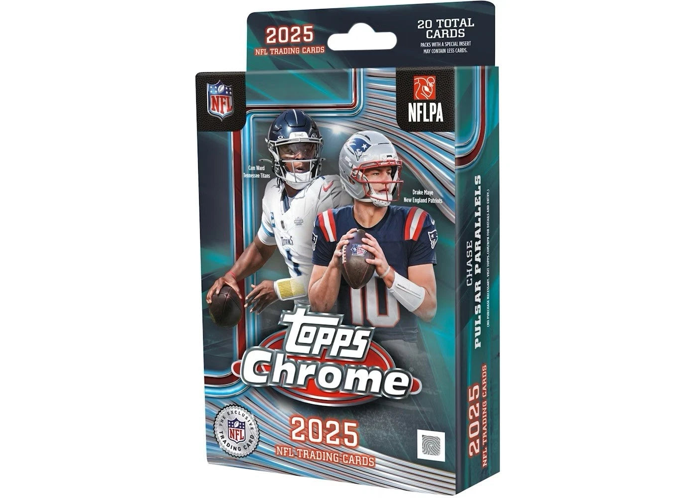 2025 Topps Chrome NFL Hanger Box