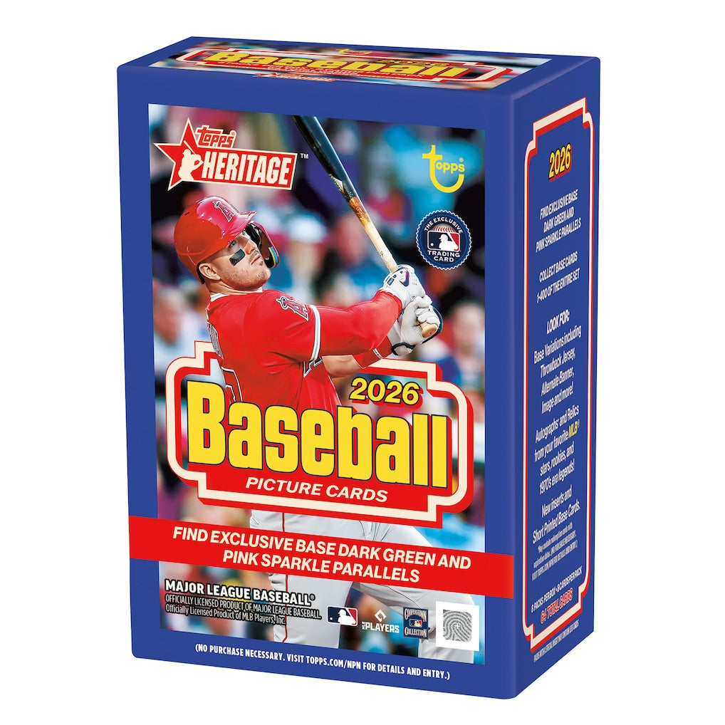 2026 Topps Heritage Baseball Factory Sealed Value Box