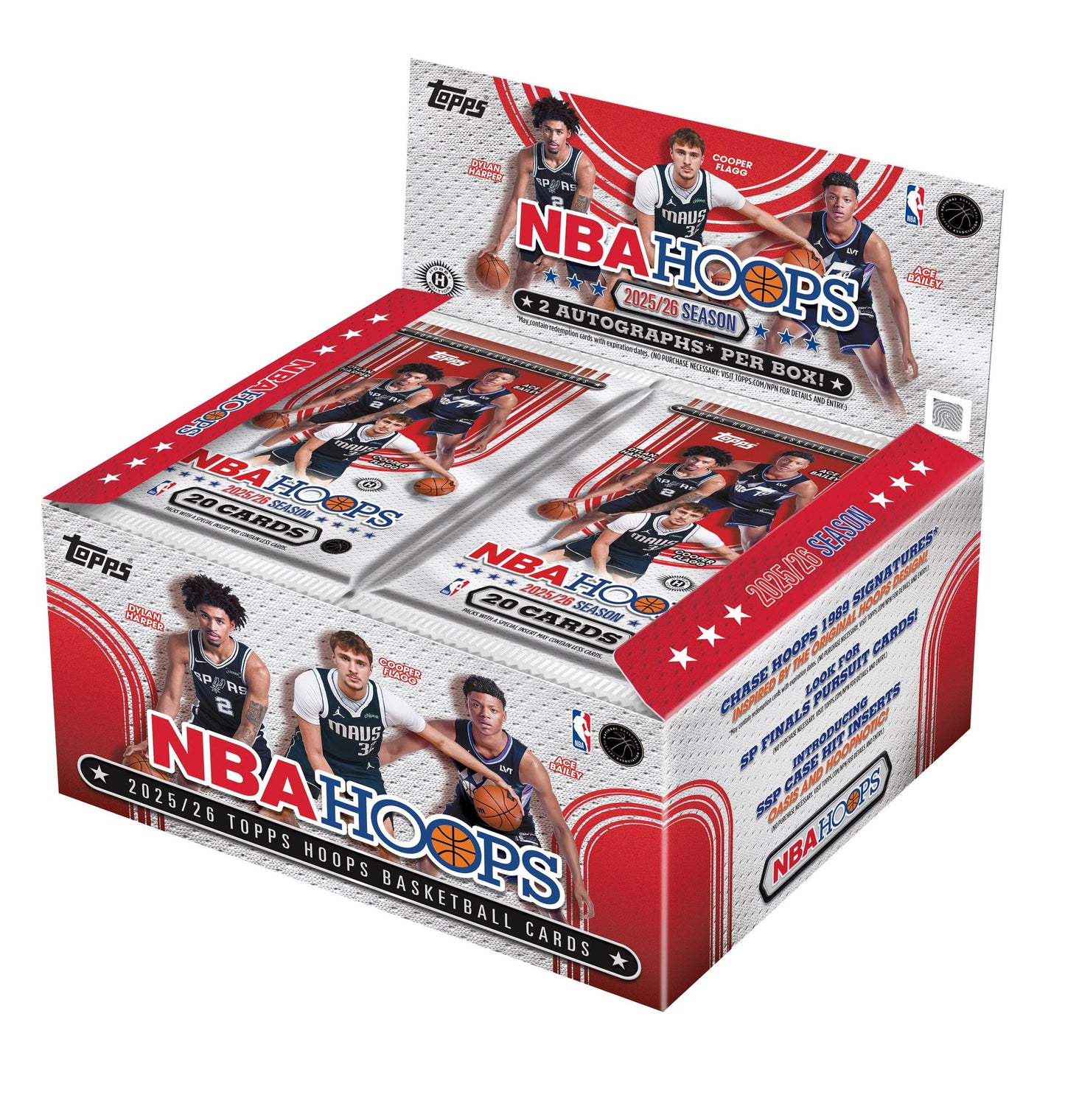 2025-26 Topps Hoops Basketball Jumbo Box