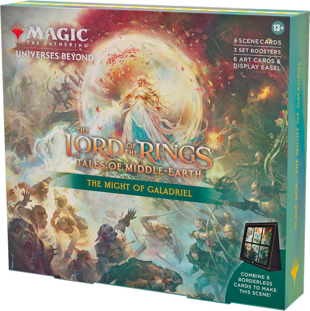 The Lord of the Rings: Tales of Middle-earth Scene Box - The Might of Galadriel - Universes Beyond: The Lord of the Rings: Tales of Middle-earth (LTR)