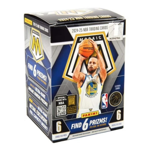 2024-25 Panini Mosaic NBA Basketball Trading Card Blaster Box