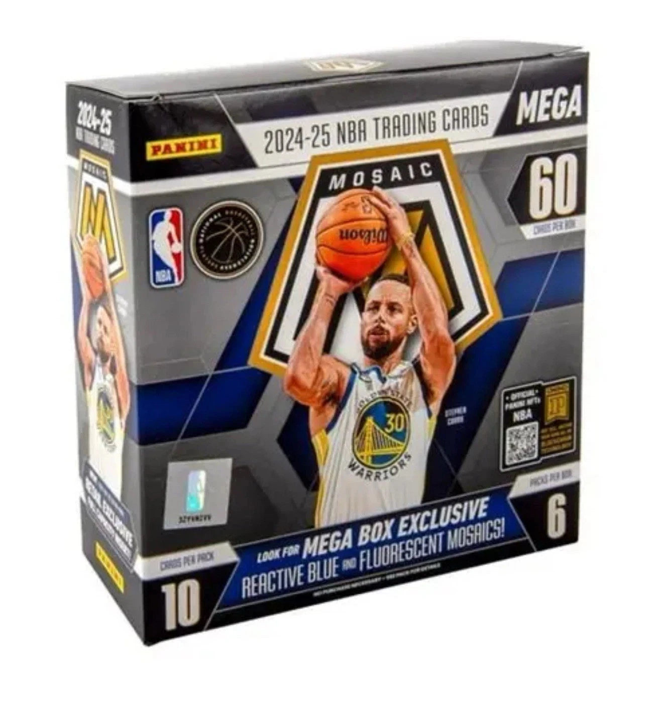 2024-25 PANINI MOSAIC BASKETBALL MEGA BOX Factory Sealed