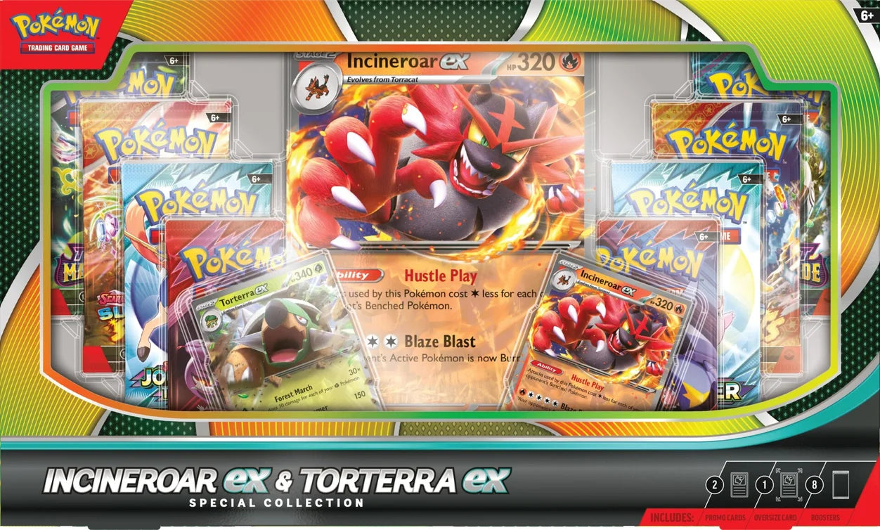 Incineroar ex & Torterra ex Special Collection