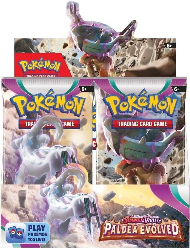 Pokemon Scarlet and Violet - Paldea Evolved Booster Box - SV02: Paldea Evolved (PAL)