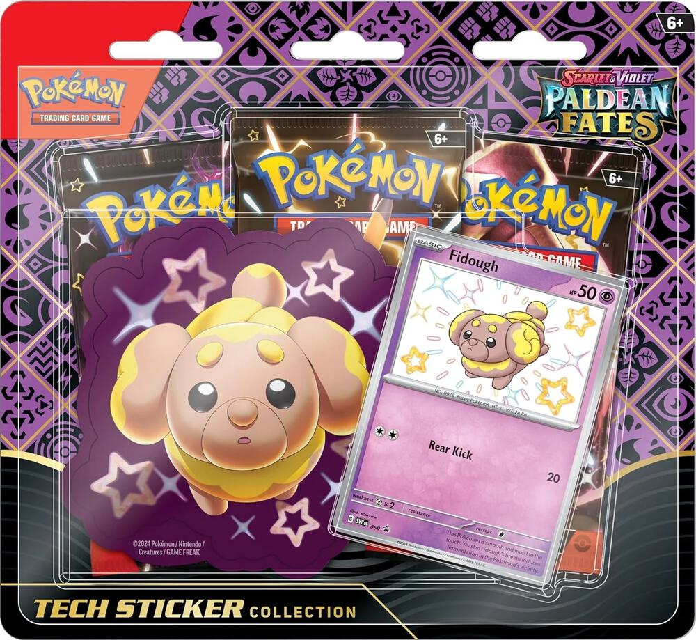 Paldean Fates Tech Sticker Collection 3 Pack - SV: Paldean Fates (PAF)