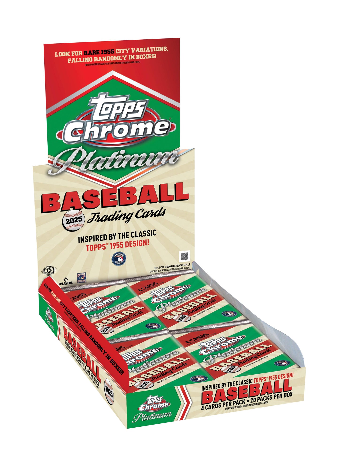2025 Topps Chrome Platinum Anniversary Baseball Hobby Box