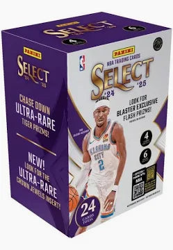2024-25 Panini NBA Select Basketball Trading Card Blaster Box