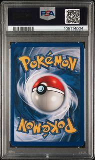1999 POKEMON GAME 10 MEWTWO-HOLO SHADOWLESS PSA 5