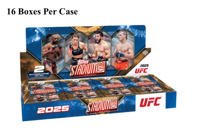 2025 Topps Stadium Club UFC Hobby Breaker Box (Presell)