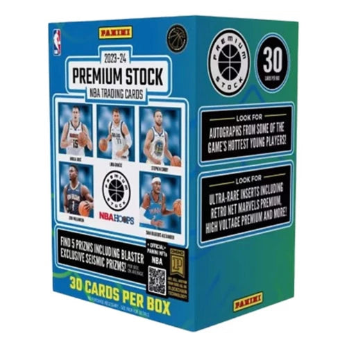 2023-24 NBA Hoops Premium Stock Blaster Box
