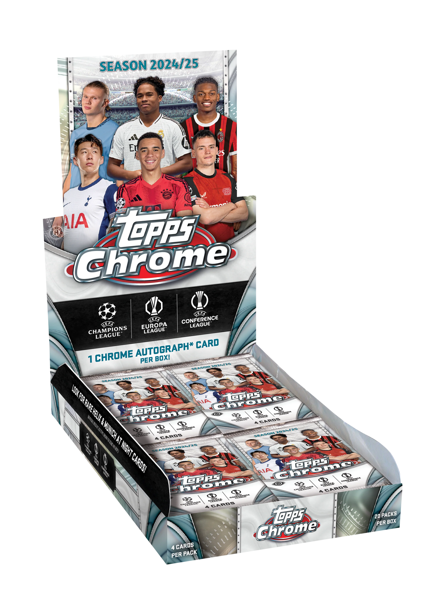 Topps Chrome UEFA Club Competitions Hobby Box