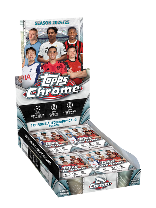 Topps Chrome UEFA Club Competitions Hobby Box