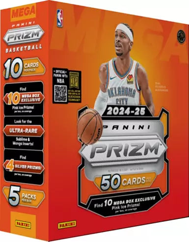 2024-25 Panini Prizm NBA Mega Box - SEALED