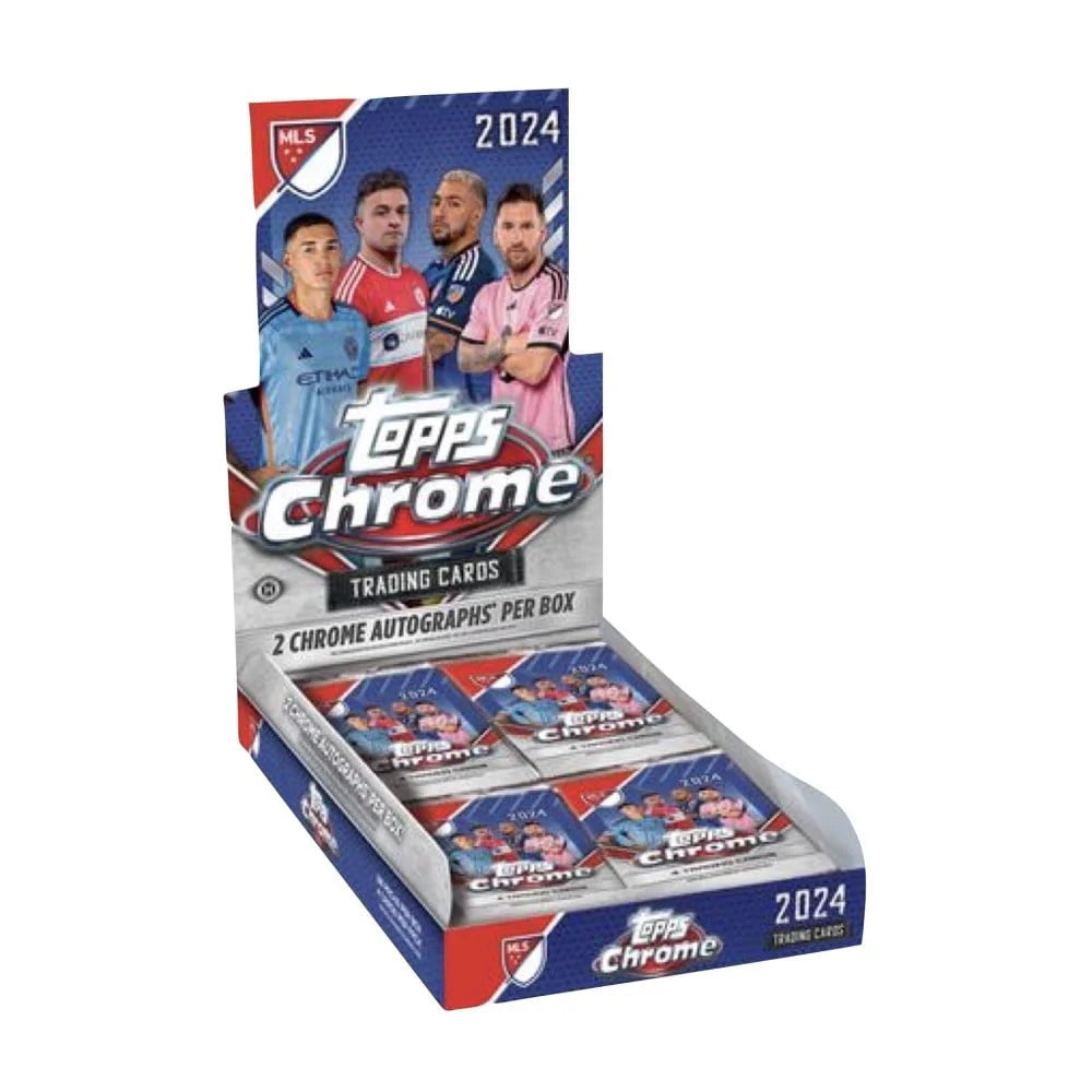 2024 Topps Chrome MLS Hobby Box - SEALED