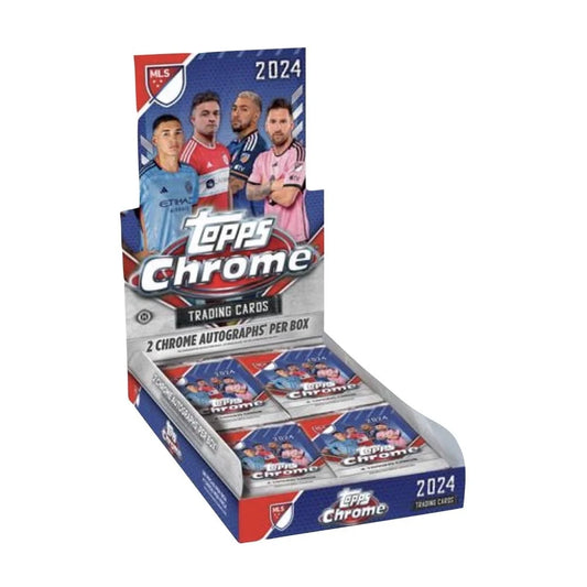2024 Topps Chrome MLS Hobby Box - SEALED