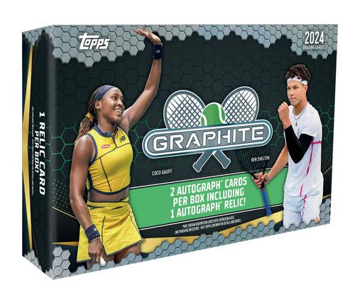 2024 Topps Graphite Tennis Hobby Box - SEALED
